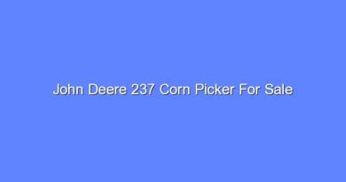 john deere 237 corn picker for sale 11886