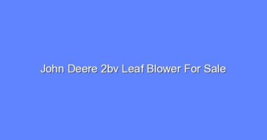 john deere 2bv leaf blower for sale 11911
