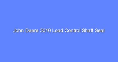 john deere 3010 load control shaft seal 11913