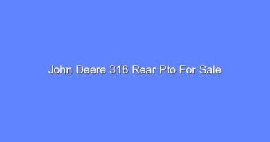 john deere 318 rear pto for sale 9977