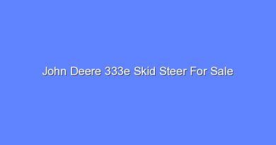 john deere 333e skid steer for sale 8320