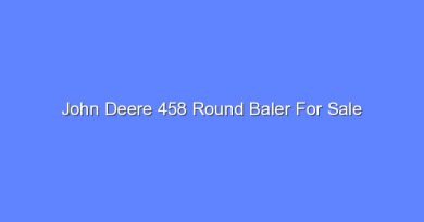 john deere 458 round baler for sale 11971