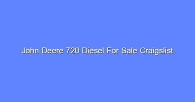 john deere 720 diesel for sale craigslist 12020