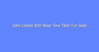 john deere 820 rear tine tiller for sale 12032
