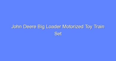 john deere big loader motorized toy train set 8419