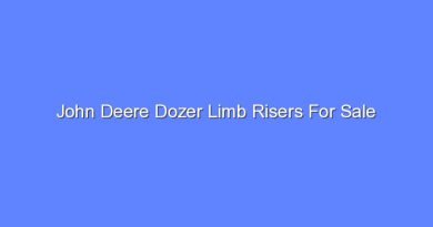 john deere dozer limb risers for sale 10109
