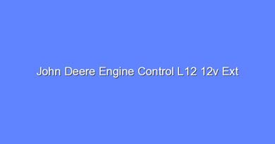 john deere engine control l12 12v ext 10094