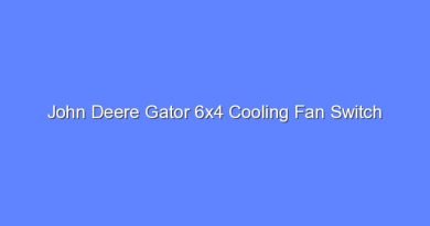 john deere gator 6x4 cooling fan switch 10113
