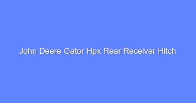 john deere gator hpx rear receiver hitch 10123
