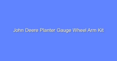 john deere planter gauge wheel arm kit 10174