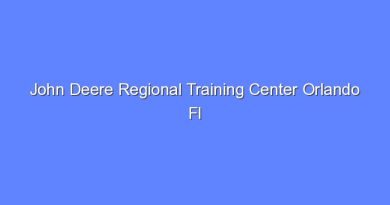 john deere regional training center orlando fl 8485