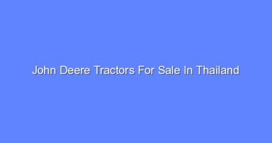 john deere tractors for sale in thailand 8497