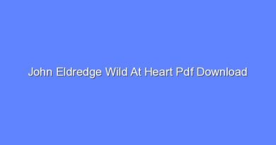 john eldredge wild at heart pdf download 8513