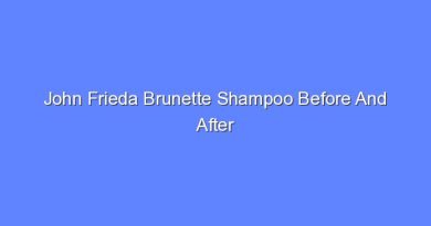john frieda brunette shampoo before and after 12211