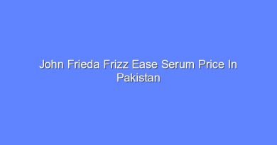 john frieda frizz ease serum price in pakistan 10247