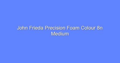 john frieda precision foam colour 8n medium natural blonde 12223