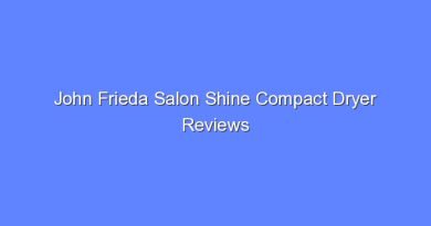 john frieda salon shine compact dryer reviews 8557