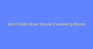 john frieda sheer blonde everlasting blonde shampoo review 12232