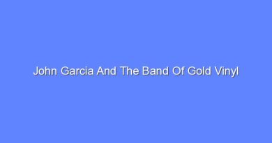 john garcia and the band of gold vinyl 12240