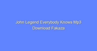 john legend everybody knows mp3 download fakaza 10346