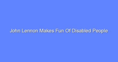 john lennon makes fun of disabled people 8635