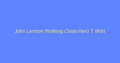 john lennon working class hero t shirt 12335