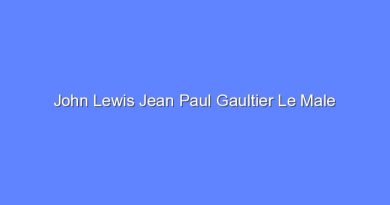john lewis jean paul gaultier le male 8647