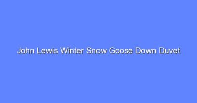 john lewis winter snow goose down duvet 10386