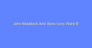 john maddock and sons ivory ware b 12366