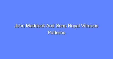 john maddock and sons royal vitreous patterns 7720