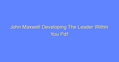 john maxwell developing the leader within you pdf 12387