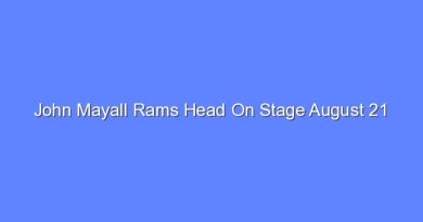 john mayall rams head on stage august 21 10406