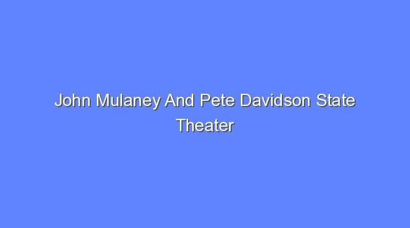 john mulaney and pete davidson state theater 12481