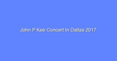 john p kee concert in dallas 2017 12517