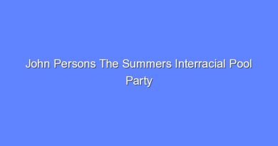 john persons the summers interracial pool party 10481
