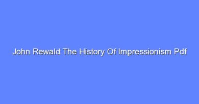 john rewald the history of impressionism pdf 12572
