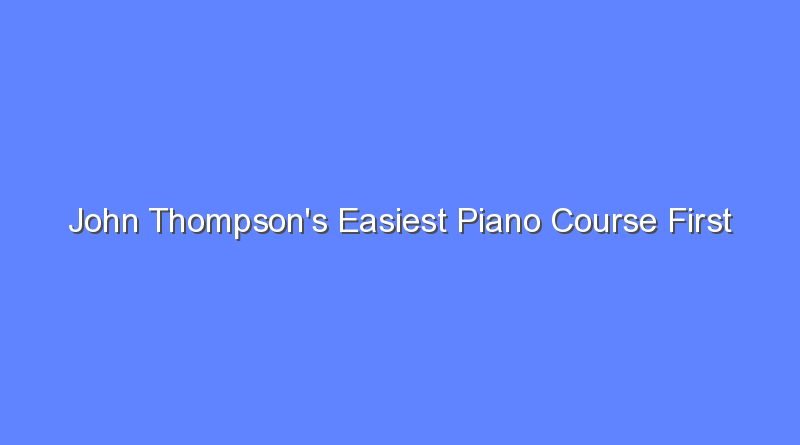 john thompsons easiest piano course first christmas tunes 12612
