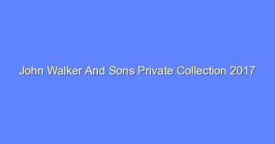 john walker and sons private collection 2017 10551