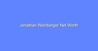 jonathan weinberger net worth 16651