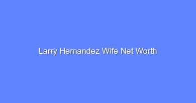 larry hernandez wife net worth 15935