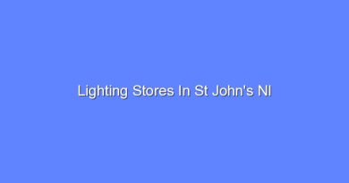 lighting stores in st johns nl 12702