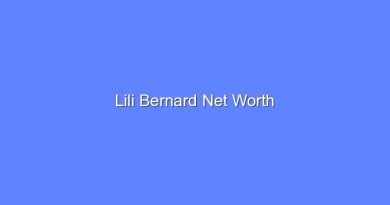 lili bernard net worth 15967