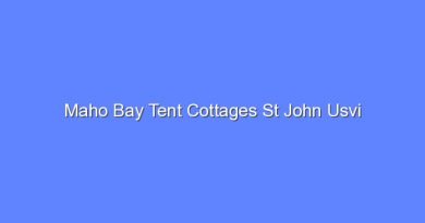 maho bay tent cottages st john usvi 12753