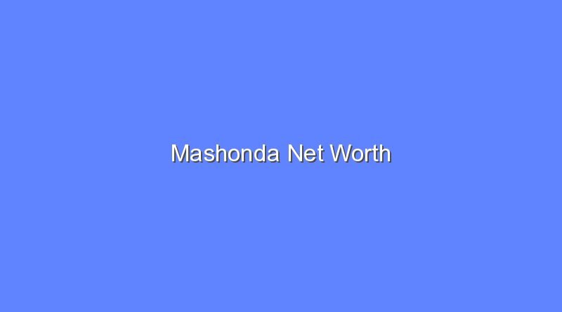 mashonda net worth 16803