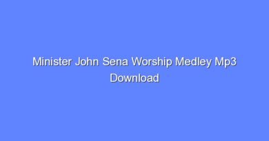 minister john sena worship medley mp3 download 12771