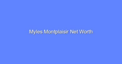 myles montplaisir net worth 16841