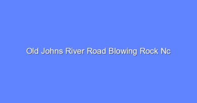 old johns river road blowing rock nc 12816