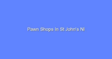 pawn shops in st johns nl 10771