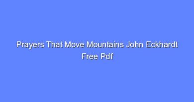 prayers that move mountains john eckhardt free pdf 10779