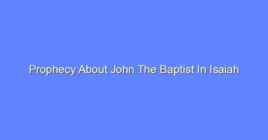 prophecy about john the baptist in isaiah 8933